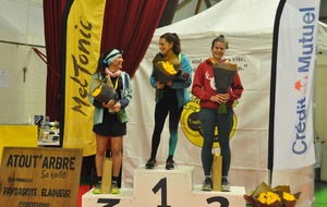 Podium Féminin du 15 km Nocturne : Gwen number 1