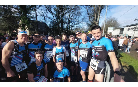 Belle équipe SHT au semi Marathon d'Orvault
